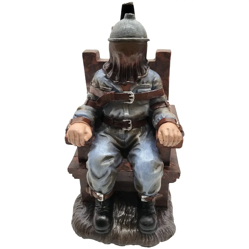 IAC 003341 ELECTRIC CHAIR BACKFLOW INCENSE BURNER