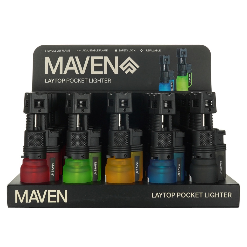 LTB MAVEN - LAYTOP POCKET LIGHTER 20CT