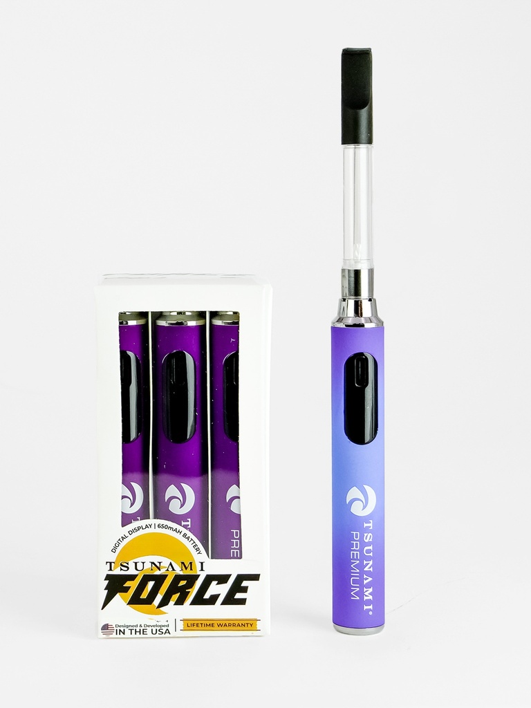 ELA TSUNAMI BATTERY FORCE 650MAH 6CT REFILL PURPLE BLUE COLOR CHANGE