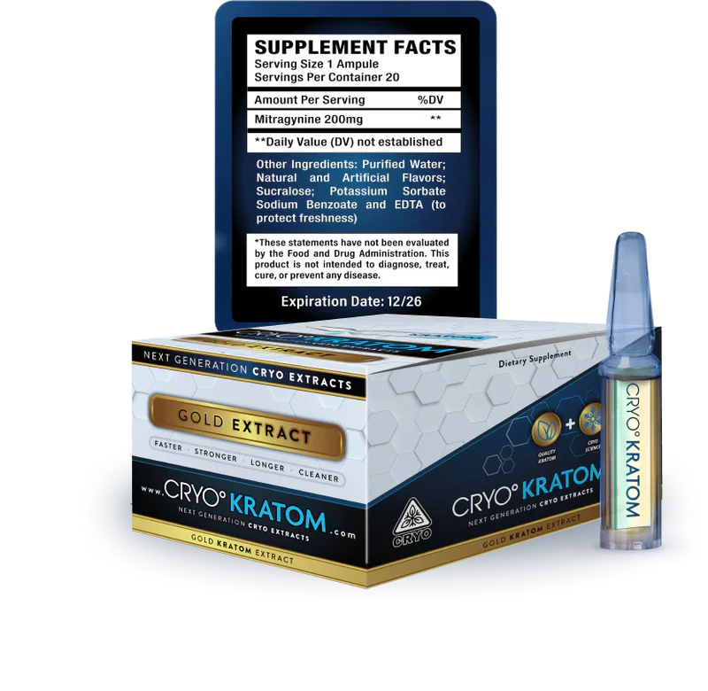 KRA CRYO KRATOM 20CT
