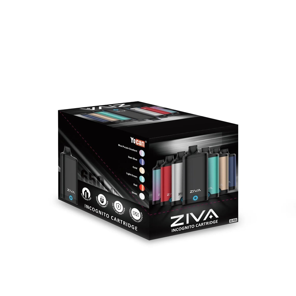 ELA YOC-ZV-MX YOCAN GREEN - ZIVA SMART VAPORIZER MOD - MIX COLOR