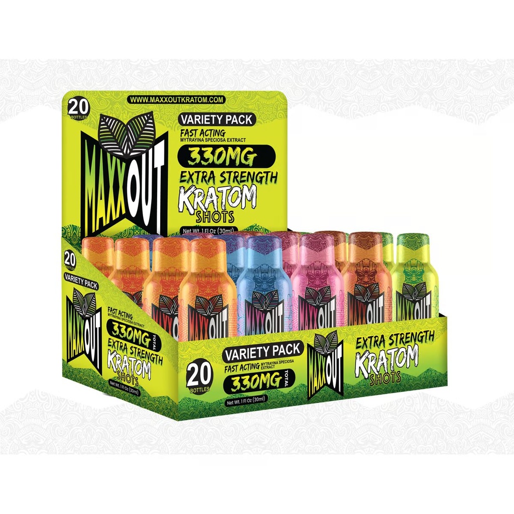 KRA SS-4891 MAXXOUT KRATOM EXTRACT 20CT