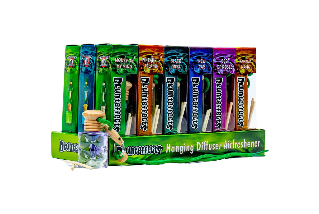 IAC BLUNTEFFECTS HANGING FRAGRANCE DIFFUSER DISPLAY 18CT