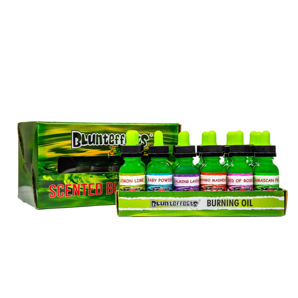 IAC Blunteffects®  Scented Burning Oil 30ml Display 18CT