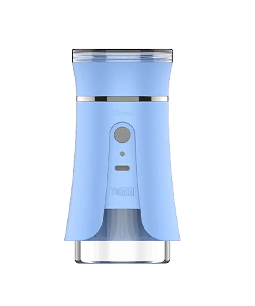 ELA Yocan iShred Herb Grinder Emerald Sky Blue