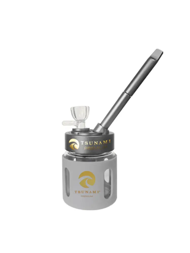 GPA TSUNAMI WP MINI BUBBLER 6" GRAY