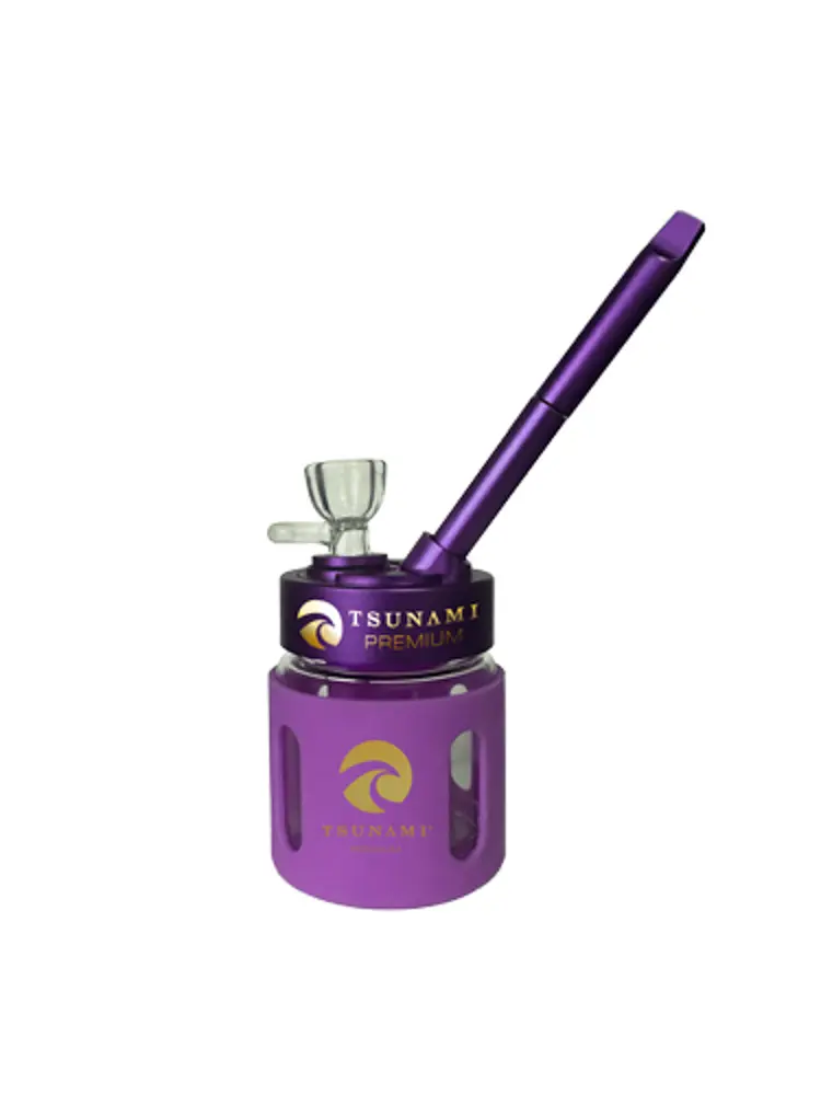 GPA TSUNAMI WP MINI BUBBLER 6" PURPLE