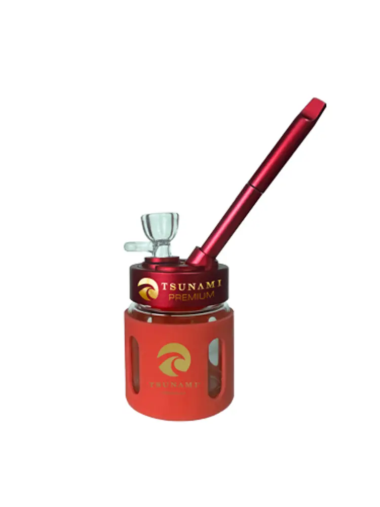GPA TSUNAMI WP MINI BUBBLER 6" RED