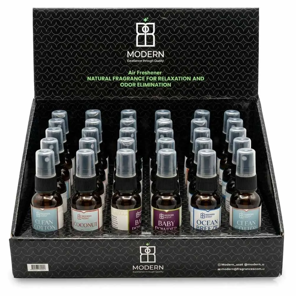 IAC MODERN SCENT LINEN SPRAY 2oz 30 BOTTLES