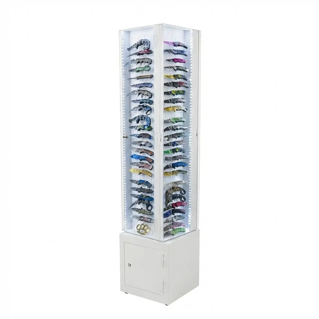 OPR 100PCS LED KNIFE DISPLAY