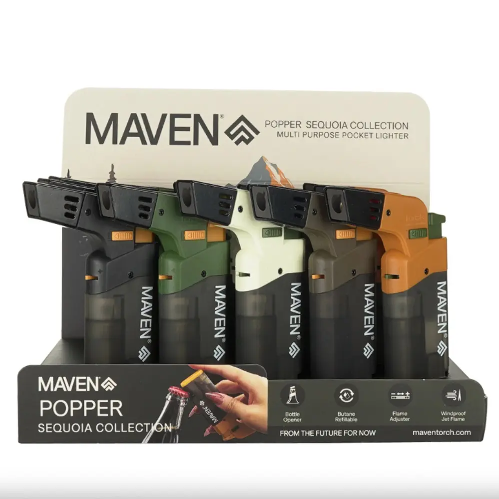 LTB MAVEN - POPPER POCKET LIGHTER SEQUOIA 15CT