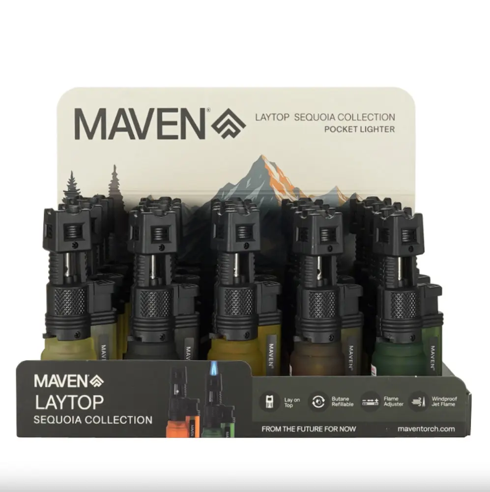LTB MAVEN - LAYTOP POCKET LIGHTER SEQUOIA 20CT