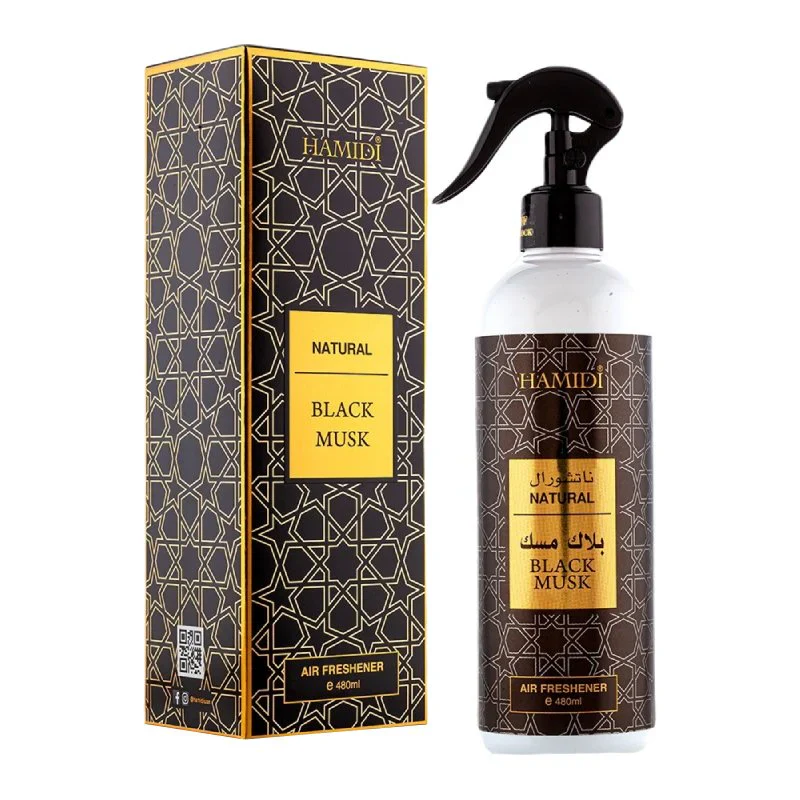 HAMIDI NATURAL BLACK MUSK 480 ML AIR FRESHENER