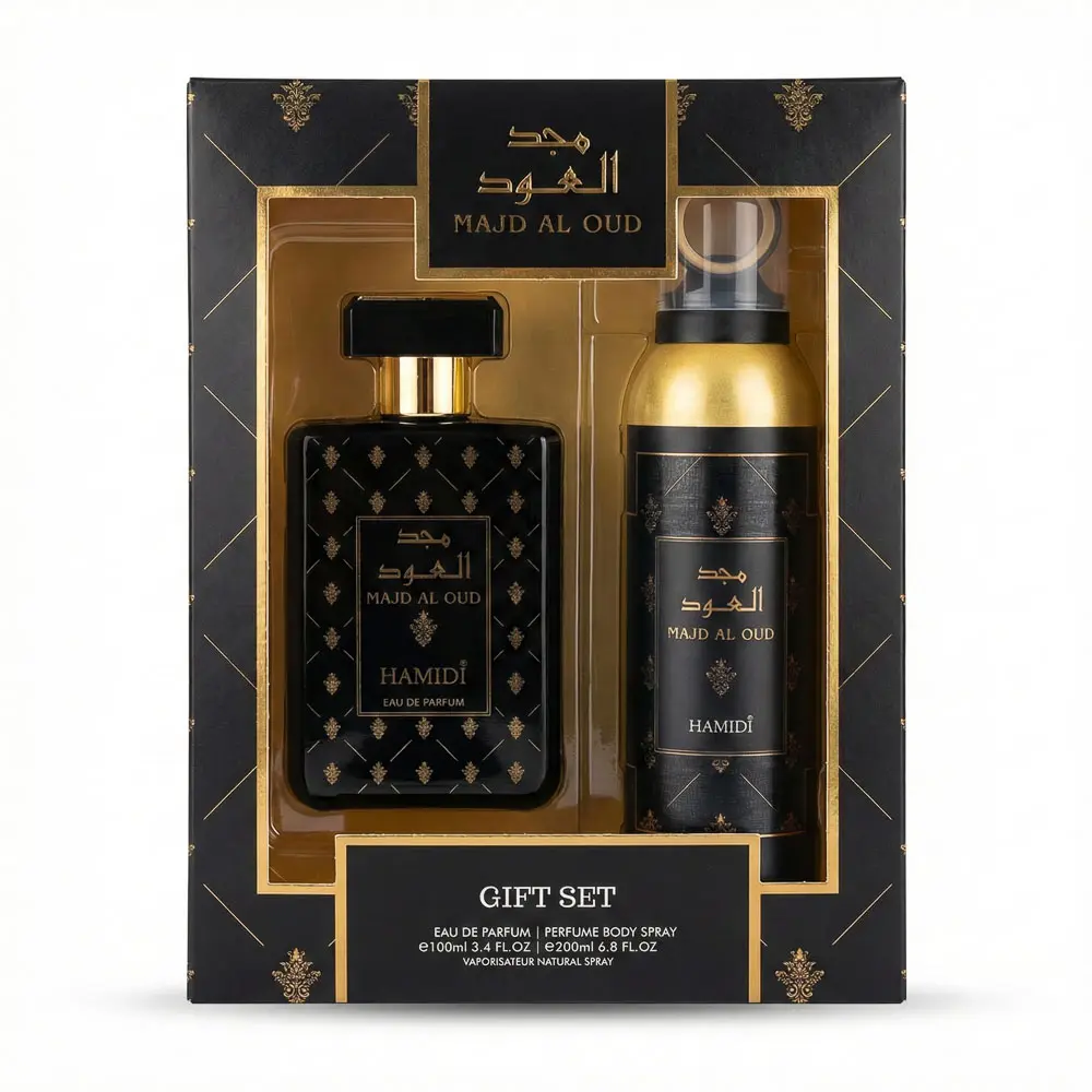 HAMIDI OCTET MAJD AL OUD 2 PC SET 3.4 SPR+ DEO