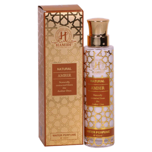 HAMIDI NATURAL AMBER 3.4 WATER PERFUME SPRA