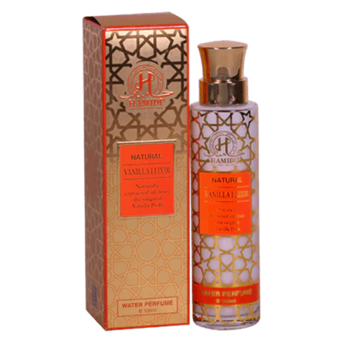 HAMIDI NATURAL VANILLA ELIXIR 3.4 WATER PERFUME SPRAY
