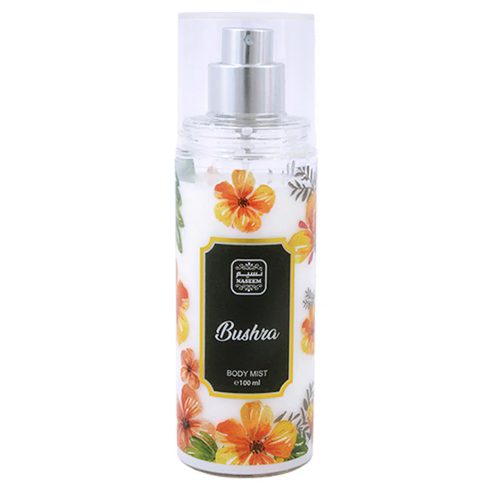 NASEEM BUSHRA BODY MIST 3 .4 OZ 6CT