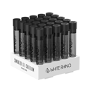 W RHINO SMOKED XL CHILLUM - 25 COUNT DISPLAY 