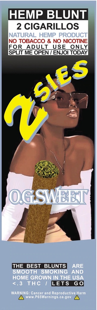CBD  2sies  OG Sweet Woman 15ct